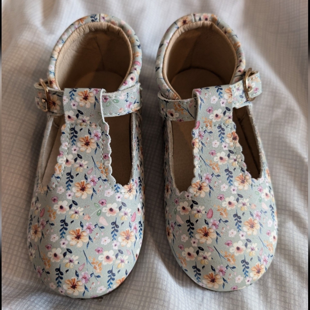 Floral Kids Shoes